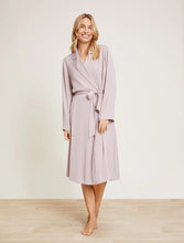 Load image into Gallery viewer, Barefoot Dreams Washed Satin Notch Collar Robe-Feather