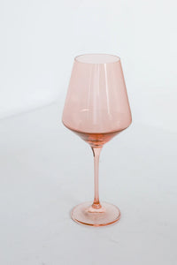Estelle Stemware Wine Glass-Blush