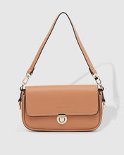 Load image into Gallery viewer, Madeline Recycled Crossbody Bag- Camel