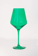 Load image into Gallery viewer, Estelle Stemware Wine Glass-Kelly Green
