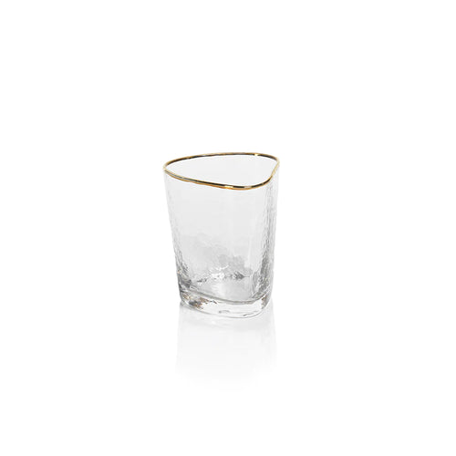 Aperitivo Triangular Clear Double Old Fashioned Glass