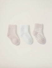 Load image into Gallery viewer, Barefoot Dreams CCL Infant Socks 3-Pack-Pink/Pearl