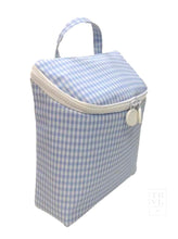 Load image into Gallery viewer, TRVL Take Away Insulated Bag- Gingham Mist
