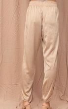 Load image into Gallery viewer, Taupe Yoryu Satin Pants