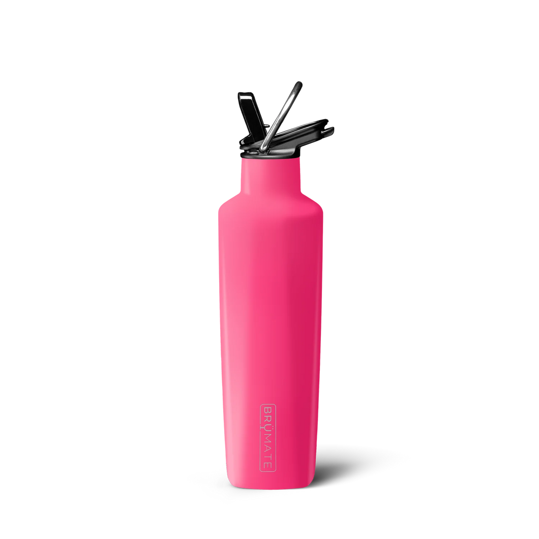 Brumate 16oz Mini Rehydration Bottle-Neon Pink
